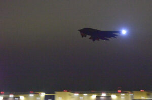 B-2 Spirit takes off Jan. 18, 2017 in support of operations in conjunction with Libyan Government of National Accord