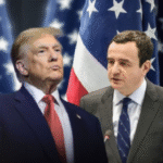 albin kurti donald trump