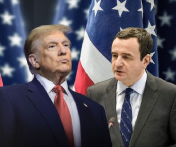 albin kurti donald trump
