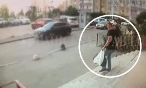 Момент вбиства полковника СБУ Івана Воронича у Києві Українська правда 00-00-02