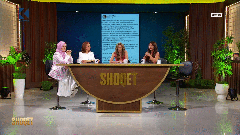 ‘Nuk je më vajza ime me shami!’ – Letra që përçau Kosovën, babai përballet në studio! - Shoqet 1-14 screenshot