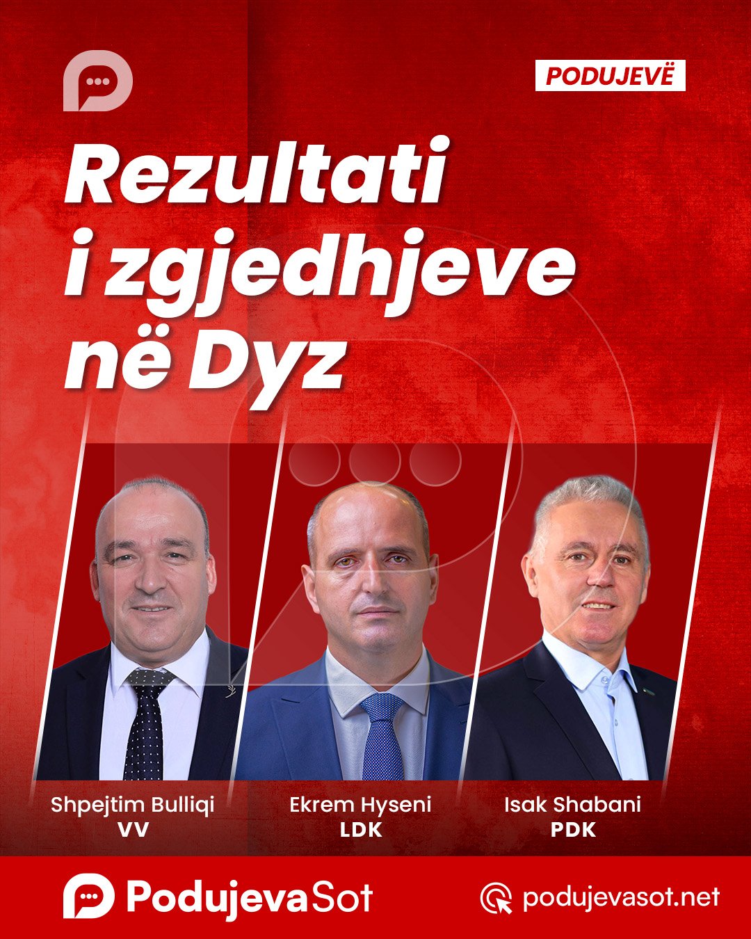 Rezultati i zgjedhjeve Podujeve
