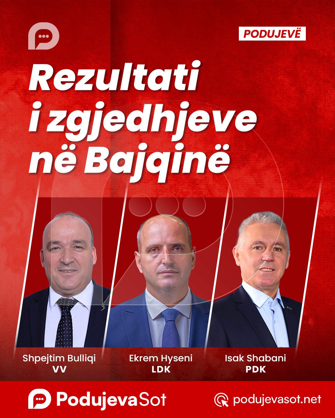 Rezultati i zgjedhjeve Podujeve