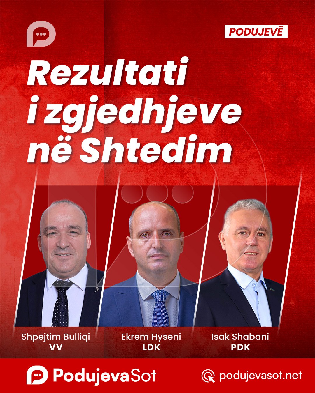 Rezultati i zgjedhjeve Podujeve