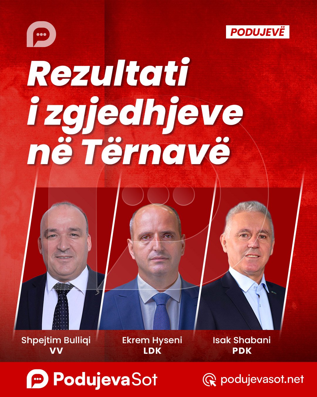 Rezultati i zgjedhjeve Podujeve