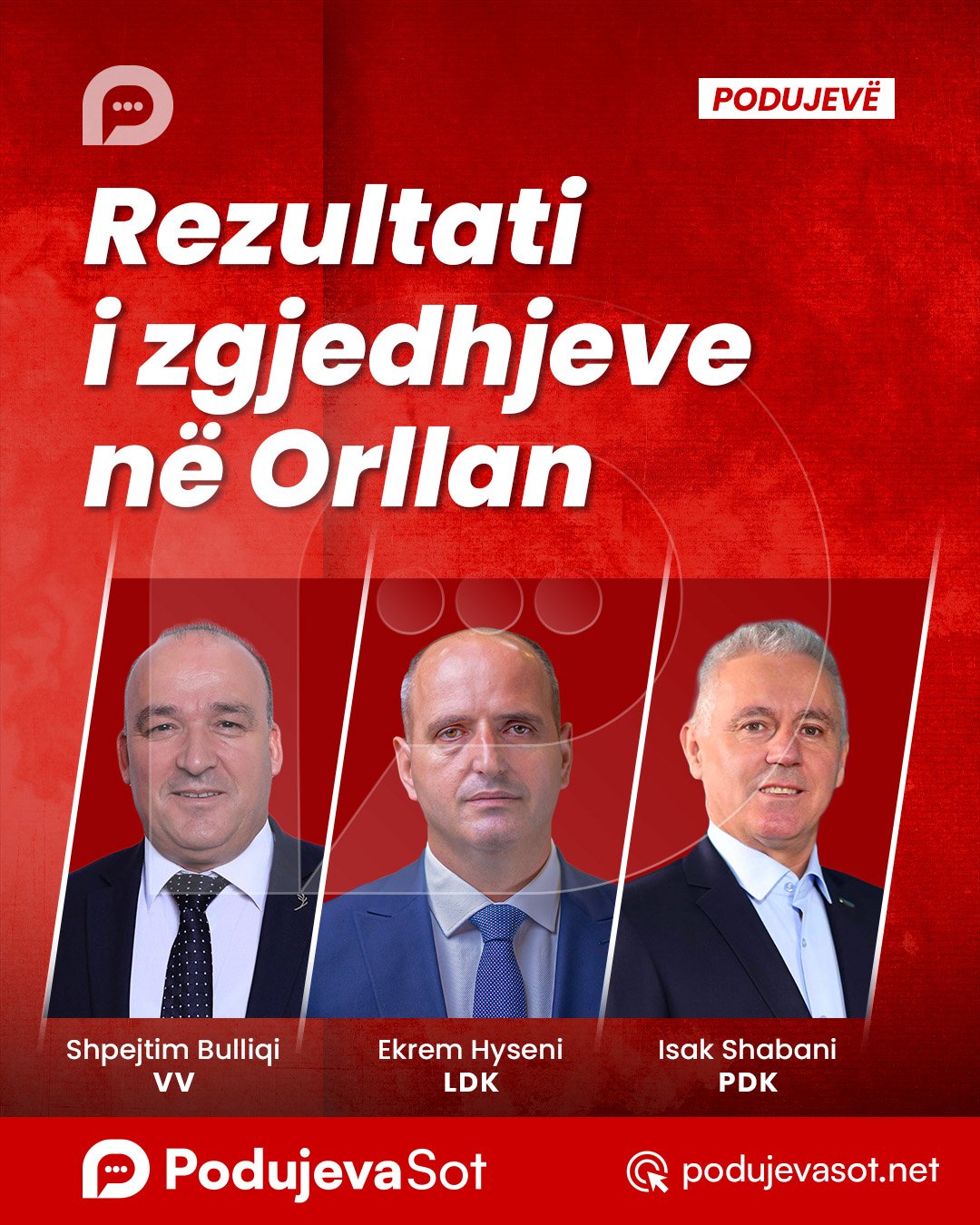 Rezultati i zgjedhjeve Podujeve