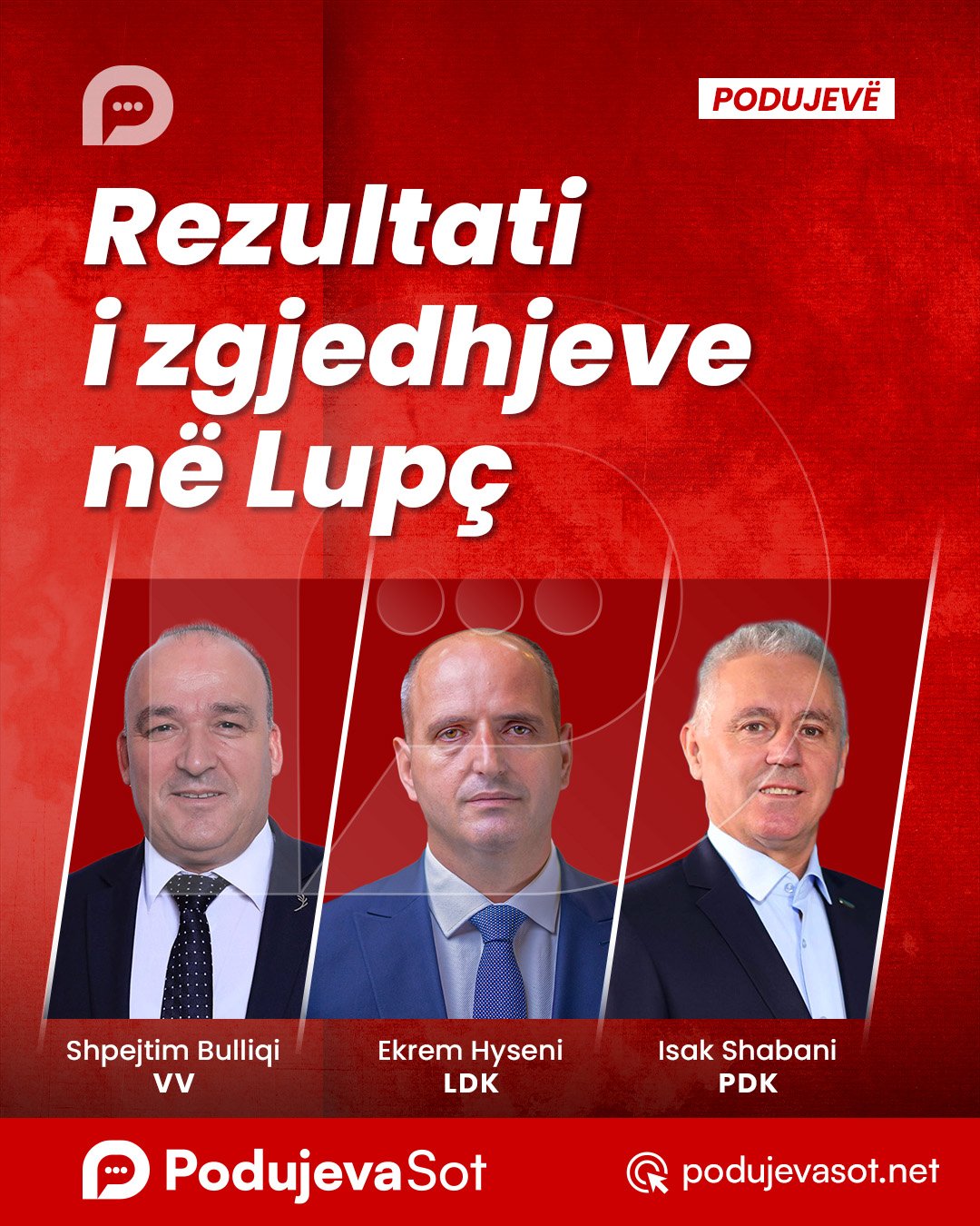 Rezultati i zgjedhjeve Podujeve