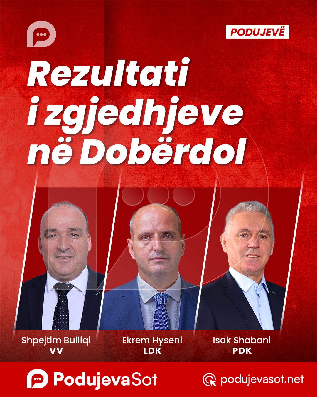 Rezultati i zgjedhjeve Podujeve