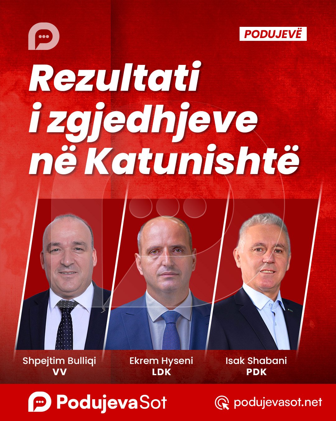 Rezultati i zgjedhjeve Podujeve