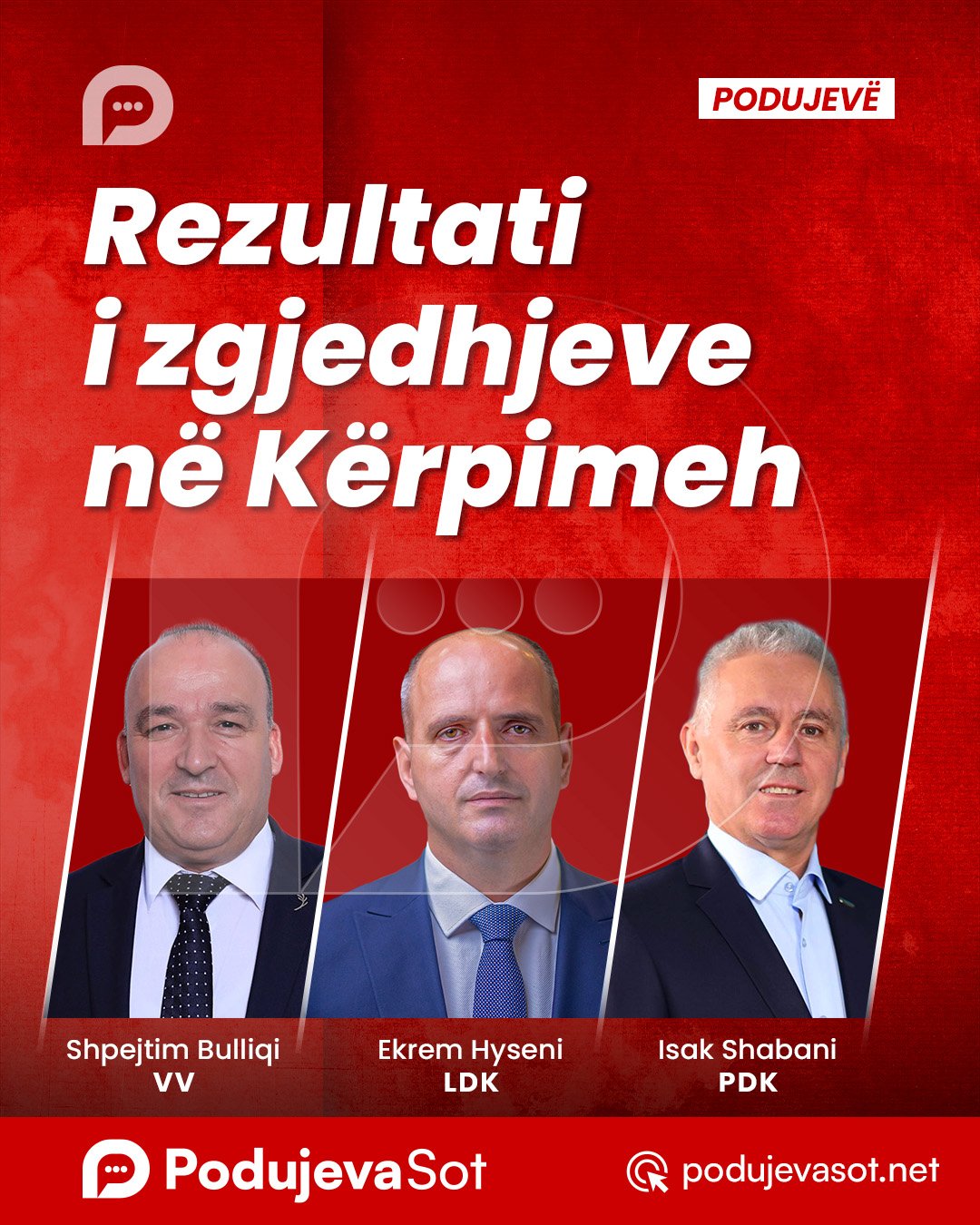 Rezultati i zgjedhjeve Podujeve