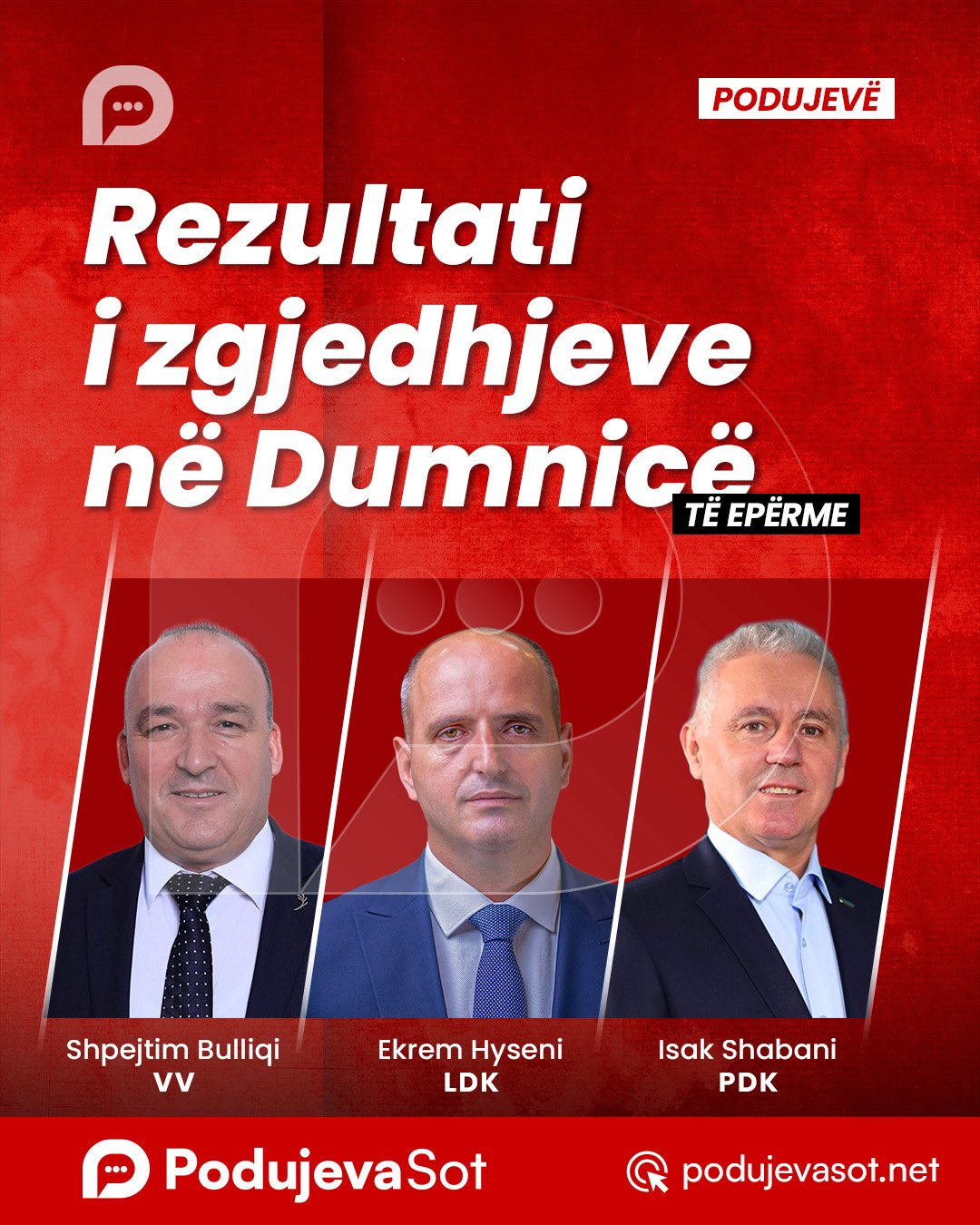 Rezultati i zgjedhjeve Podujeve
