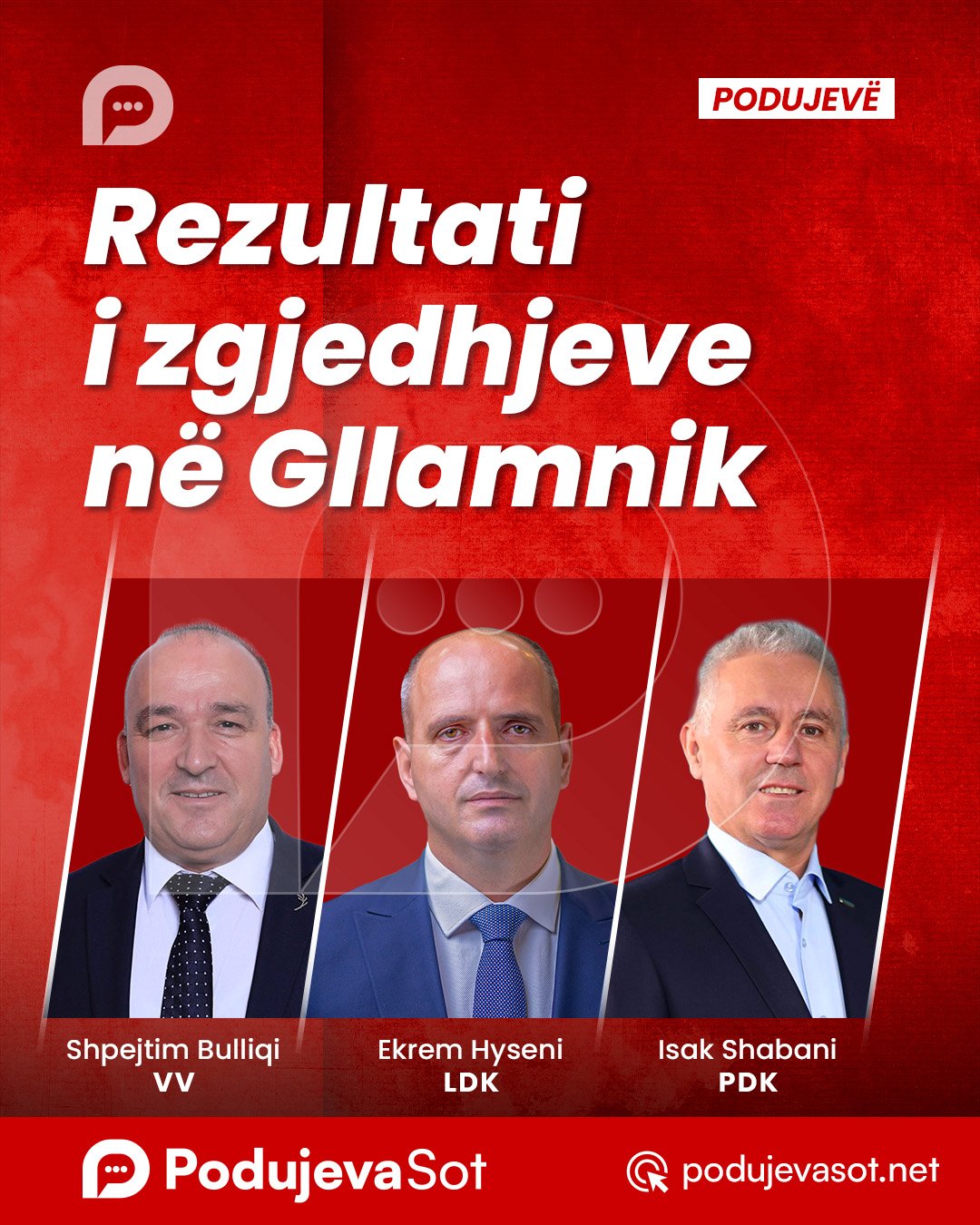 Rezultati i zgjedhjeve Podujeve