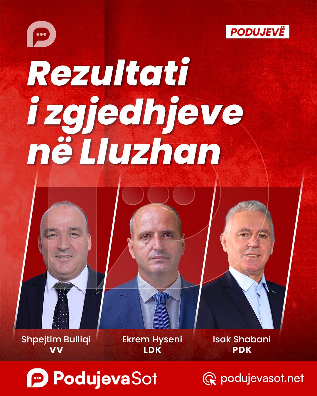 Rezultati i zgjedhjeve Podujeve