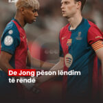 De Jong pëson lëndim të rëndë