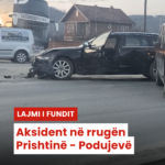 Aksident në rrugën Prishtinë – Podujevë
