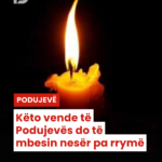 Këto vende të Podujevës do të mbesin nesër pa rrymë