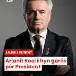Arianit Koci i hyn garës për President