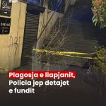 Plagosja e llapjanit, Policia jep detajet e fundit