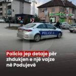 Policia jep detaje për zhdukjen e një vajze në Podujevë